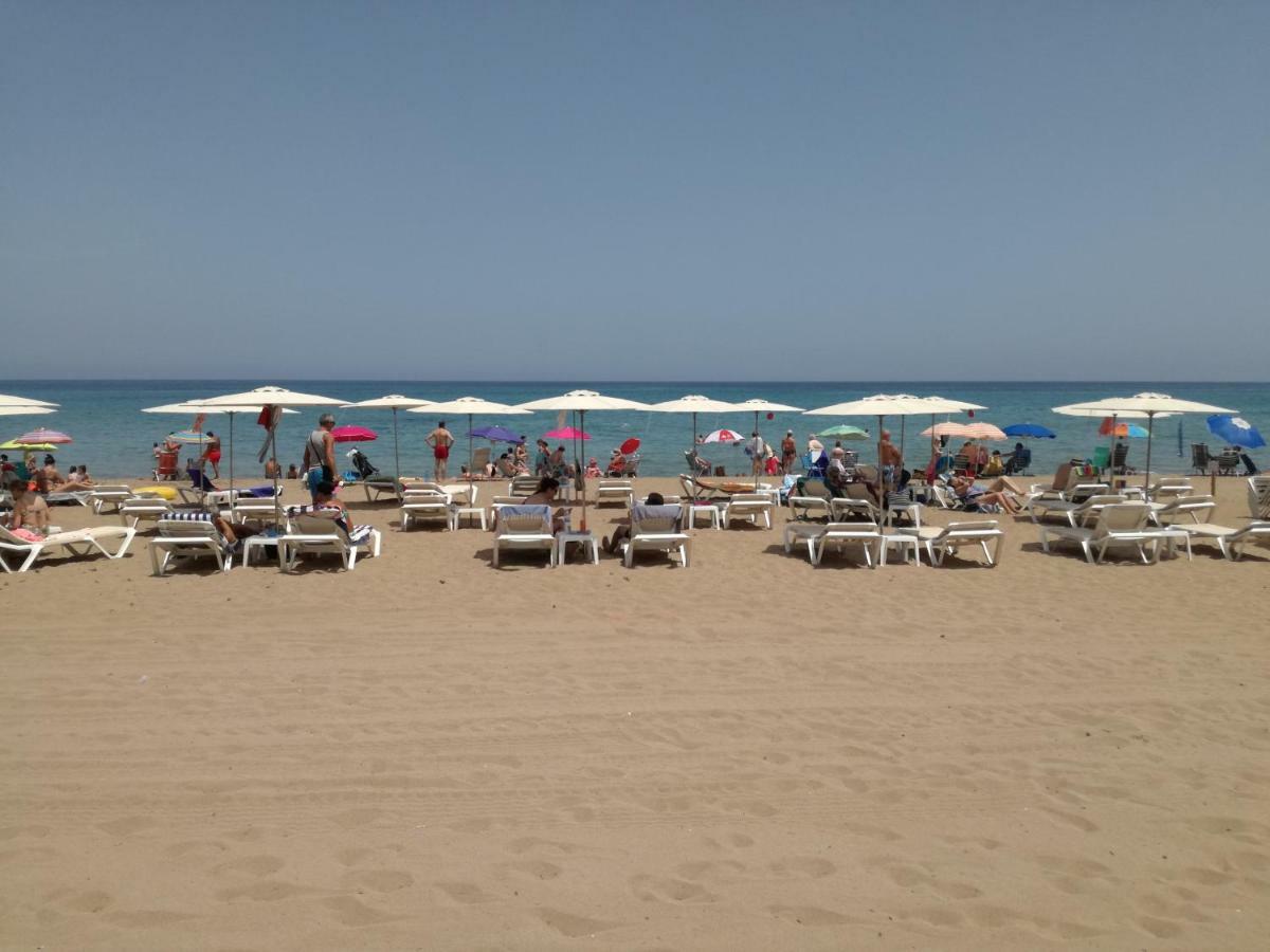 شقة Planta Baja Con Porche Y Piscina, Cerca Del Mar دينايا المظهر الخارجي الصورة