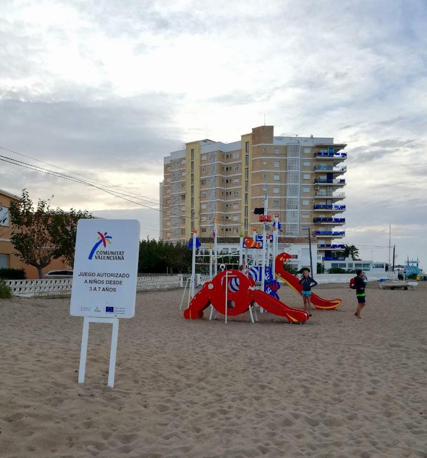 شقة Planta Baja Con Porche Y Piscina, Cerca Del Mar دينايا المظهر الخارجي الصورة